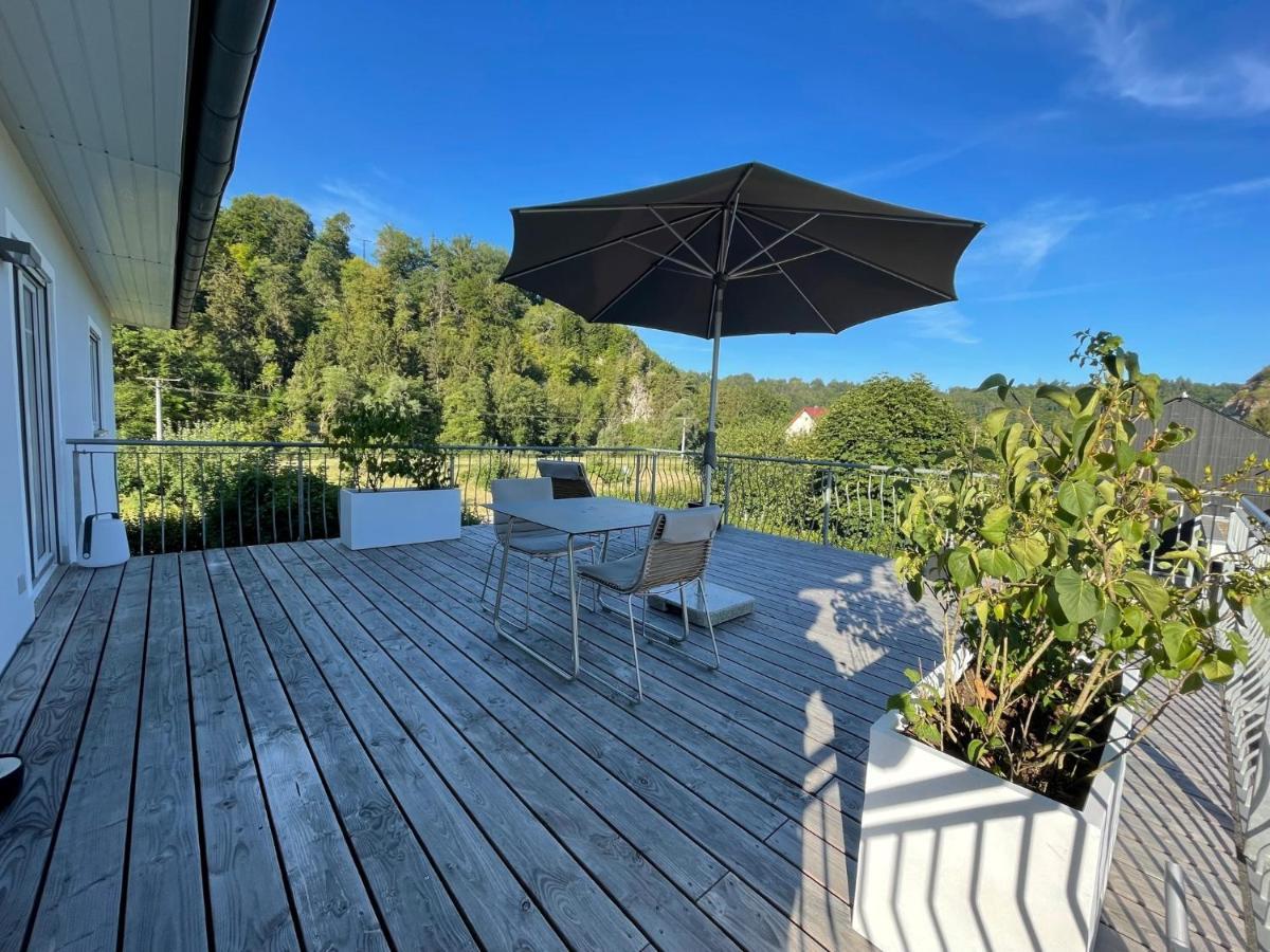 Stilvolle Wohnung Fuer 2-3 Personen - Mit Riesiger Dachterrasse Haigerloch Extérieur photo